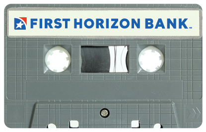 Cassette Tape debit card design